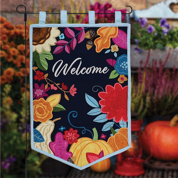 OESD Autumn Welcome Garden Flag 12933USB