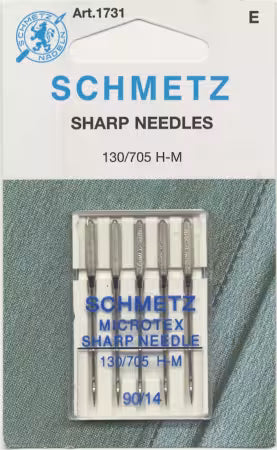Schmetz Sharp / Microtex Machine Needle Size 14/90 1731