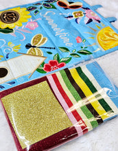 Load image into Gallery viewer, FABRIC KIT for OESD Summer Welcome Garden Flag READY TO SHIP END OF APRIL