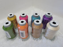 Load image into Gallery viewer, Brown Box Special: Janine Babich Life Is Short, Make it Sweet Specially Curated Glide Thread kit for Fabric Kit Featuring Hoffman Whimsical Line