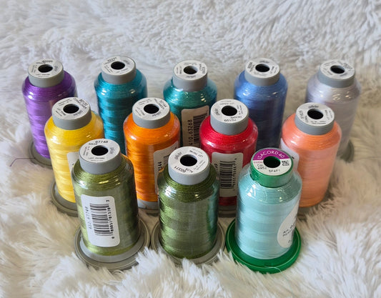 A1's Specially Curated Fabric Kit for Janine Babich's April Showers Table Top Display Design AND/OR Optional Thread Kit (USE DROP DOWN WINDOW TO MAKE YOUR SELECTION)