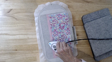 Load image into Gallery viewer, Jeanne's FAVORITES For Scan N Cut DIME Hoop 'n Press Pads - Baby Lock/Brother WILL SPECIAL ORDER OTHER SIZES AND MATS FOR OTHER MANUFACTURERS