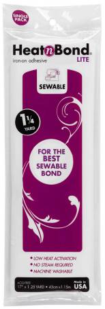 Heat N Bond Lite 17in x 1 1/4yd # 3522