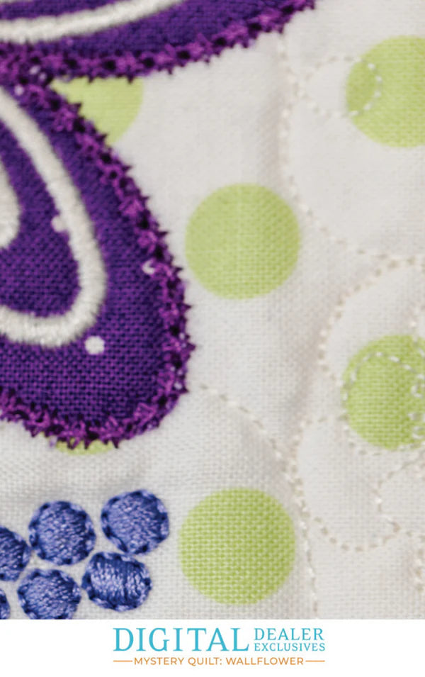 Kimberbell Mystery Wallflower Quilt: Cute as a Bug Embroidery Design FREE