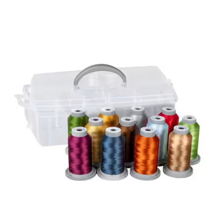 Kimberbell Autumn Acres Thread Kit In Plastic Container