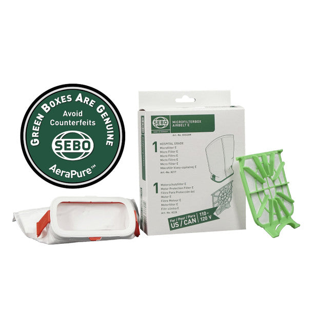 8322AM Sebo Microfilterbox Airbelt E