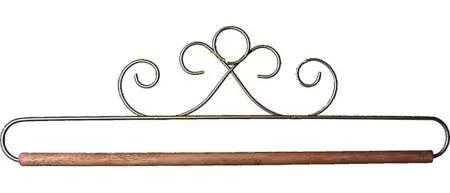Ackfeld 12in Gold French Curl Hanger # 87497