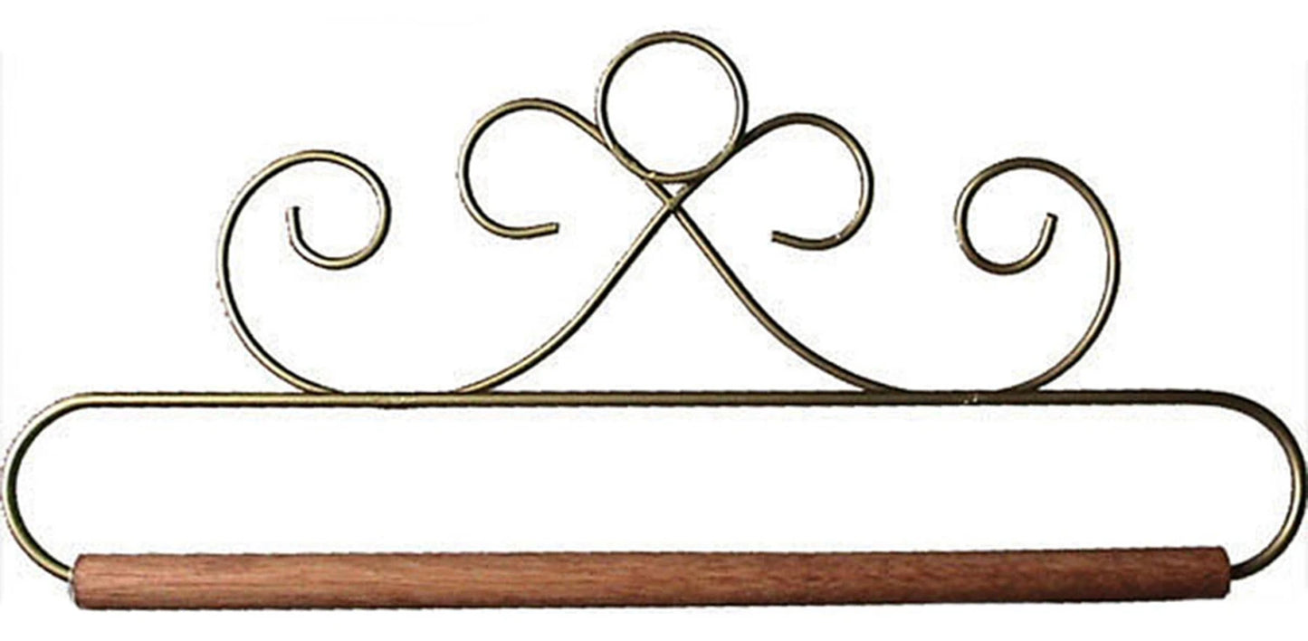 Ackfeld 8in Gold French Curl Hanger # 87507