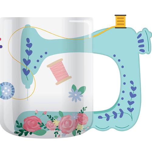 Sewing Machine Mug 13.5oz N4371 8 HTL#1