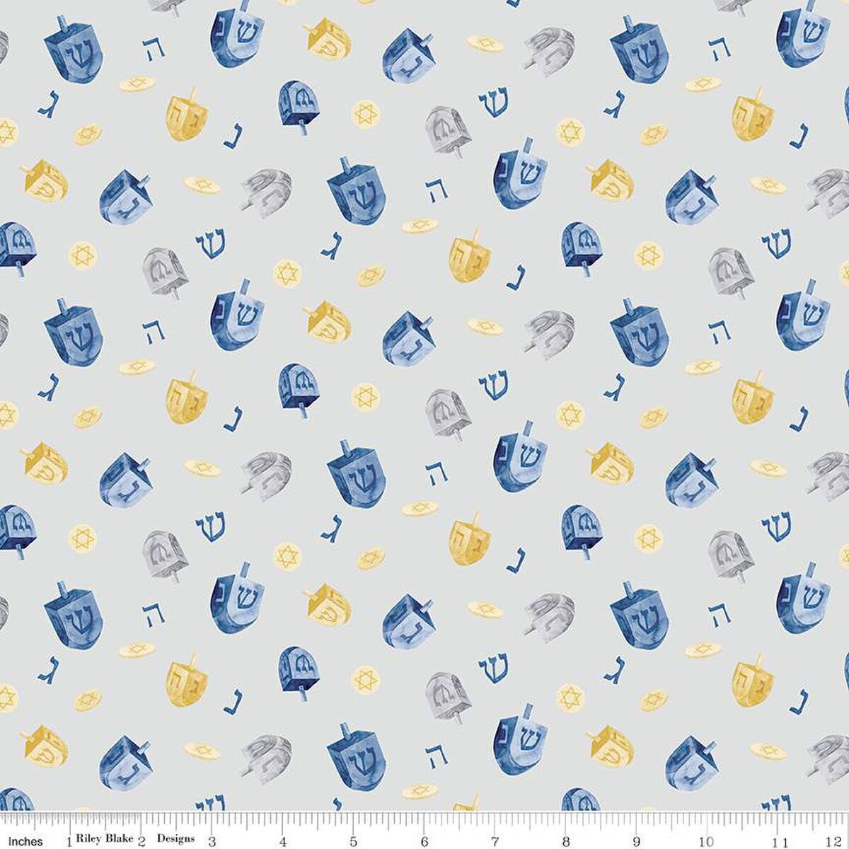 Riley Blake Hanukkah Nights Fabric Collection Sold by the Yard