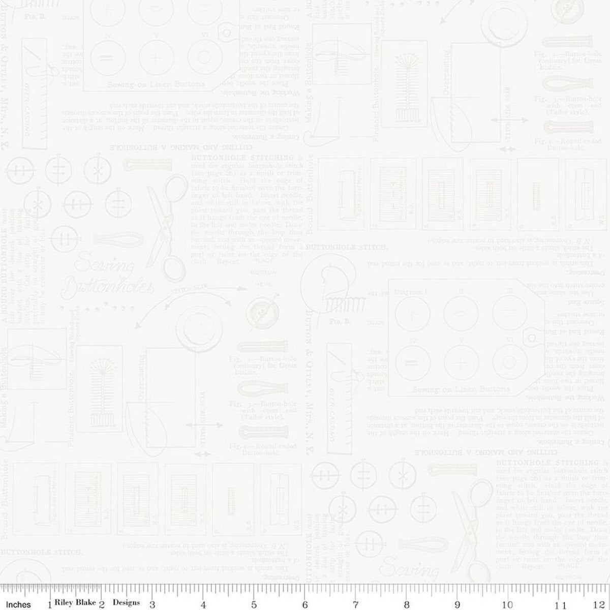 Riley Blake Sew American Fabric Options Sold by the Yard (use drop down menu)
