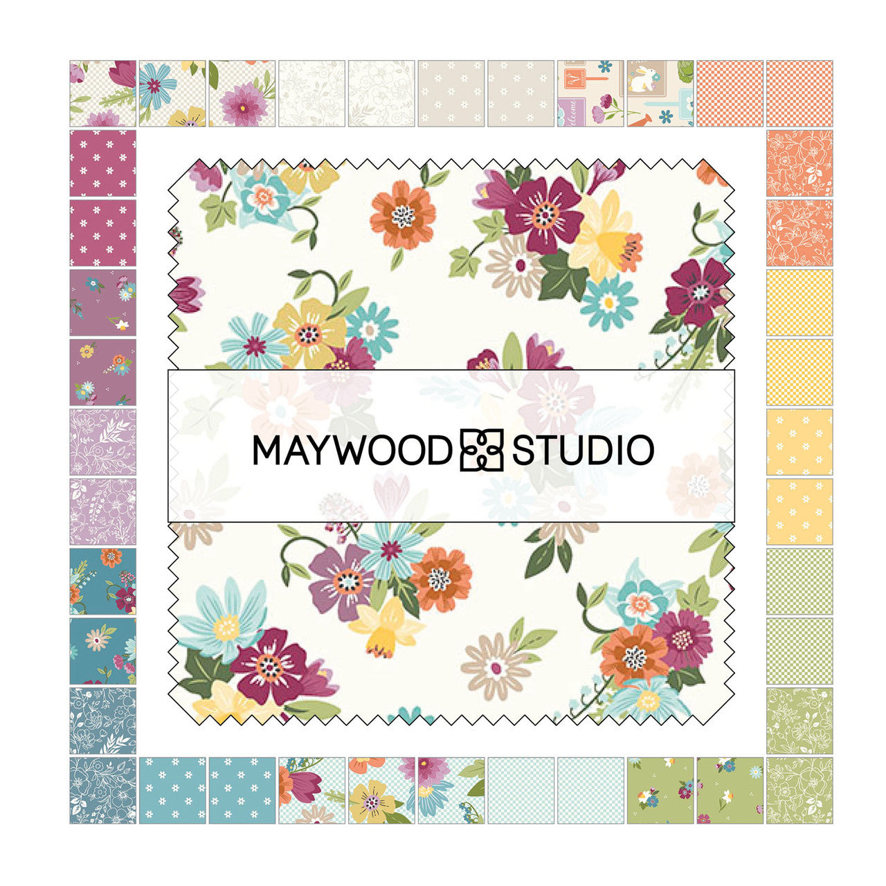 Kimberbell Cottontail Farm Fabric Collection Pre-Cuts PREORDER DUE OUT OCTOBER 2026