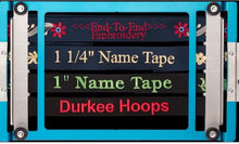 Load image into Gallery viewer, Durkee Multi-Needle Name Frame