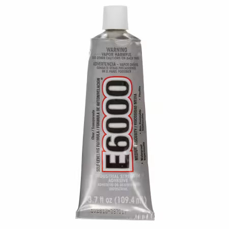 E6000 Industrial Adhesive Tube 3.7 oz