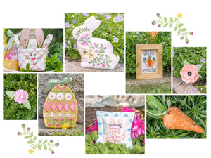 Kimberbell's Easter Tier Tray - Two-Day Machine Embroidery Event: VIRTUAL! Jan 11-12, 2024