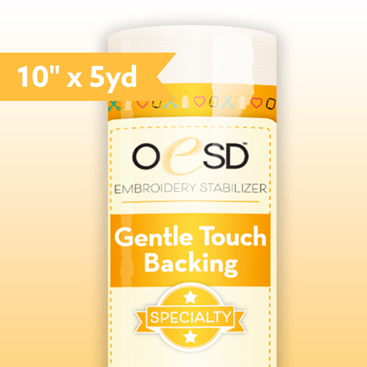 OESD Gentle Touch Backing 10" x 5 Yards HBGT-10