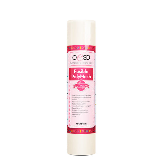 OESD Fusible Polymesh CutAway (Various Sizes)