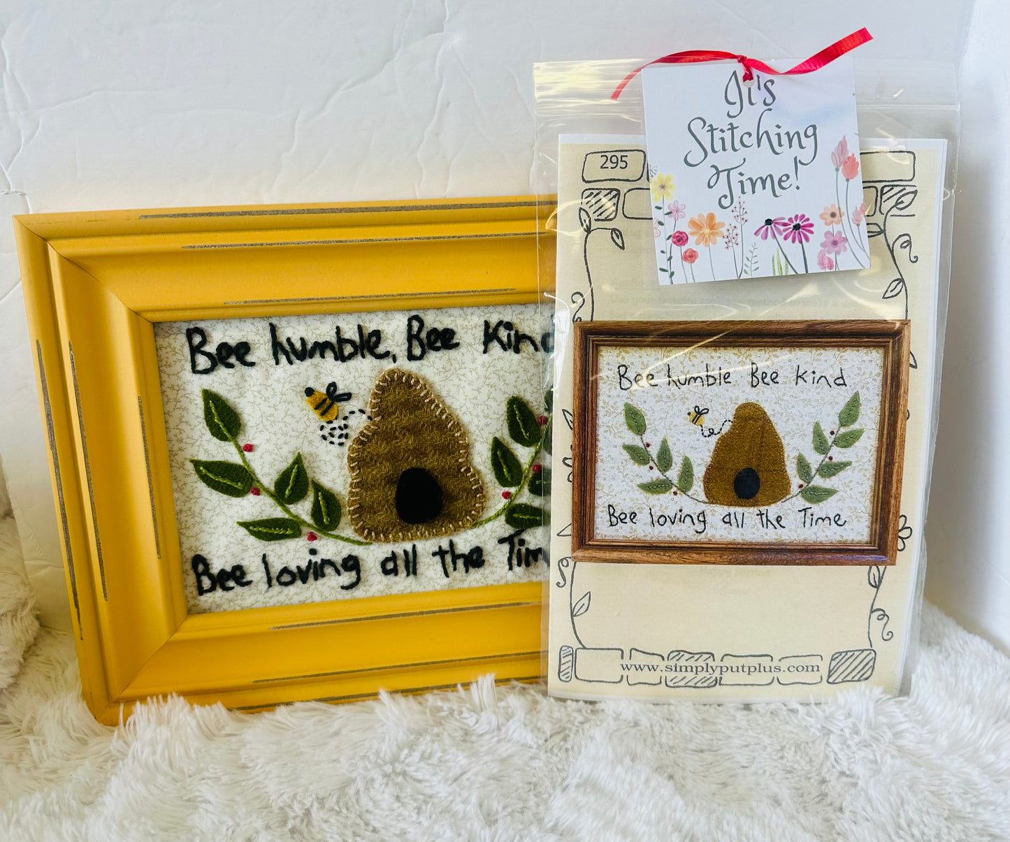 Bee Humble Hand Stitching Fabric and Thread Kit