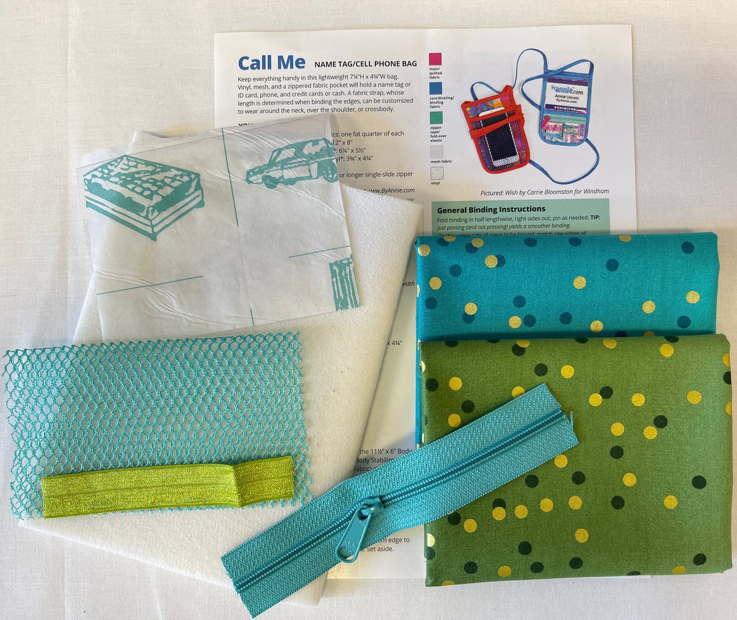 CLASS KIT: By Annie: Call Me Name Tag