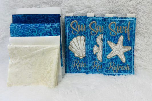 Janine Babich Sun Sand Surf Fabric Kit