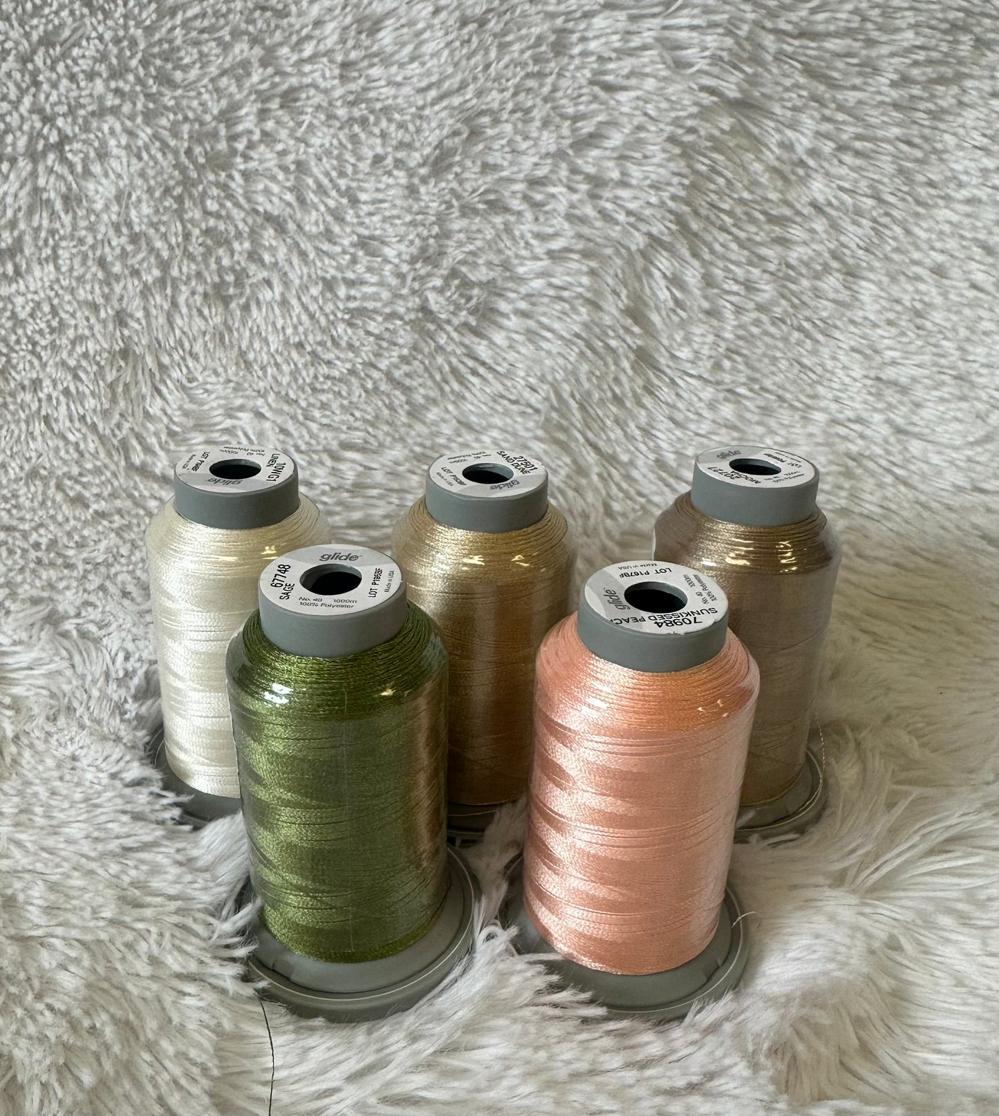 Kimberbell Peek-A-Bloom Zipper Pouches Thread Bundle