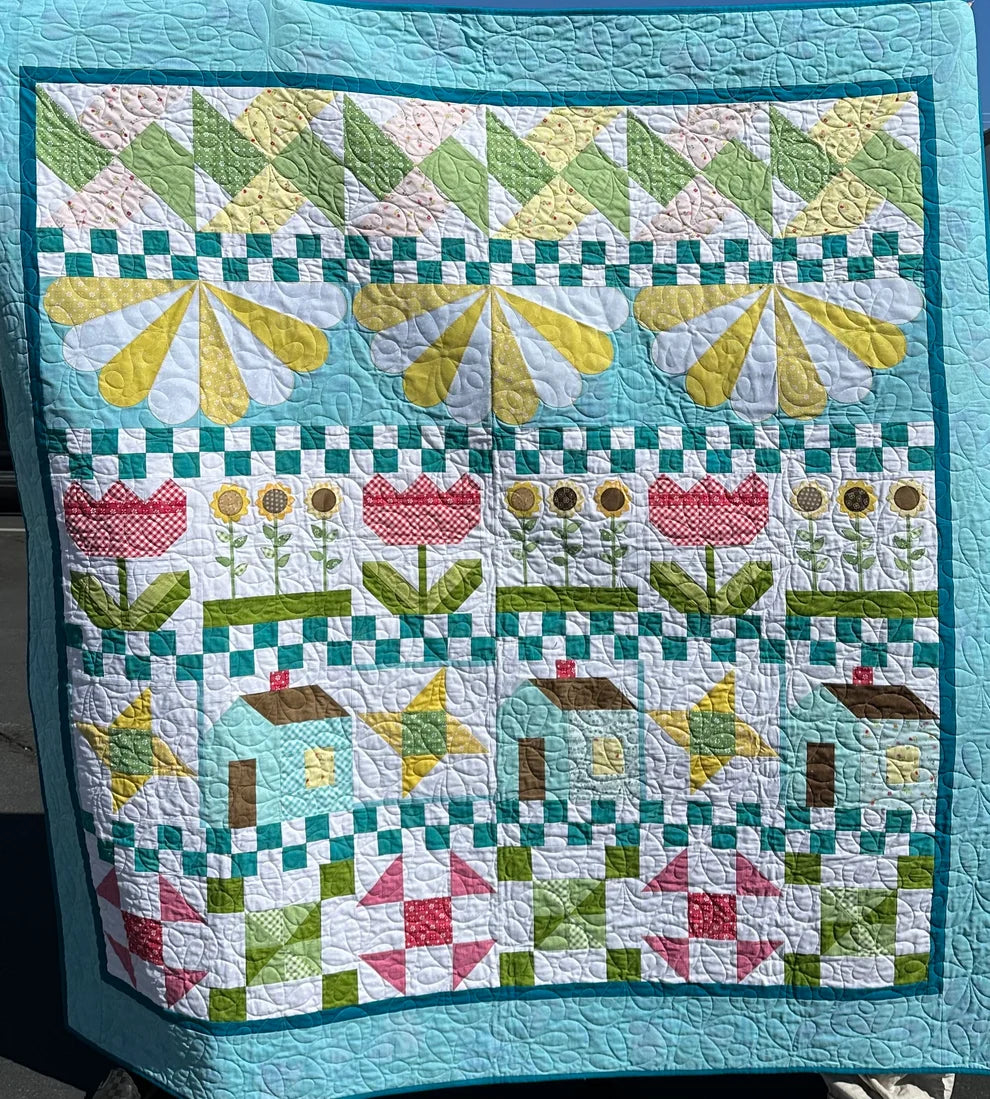 FREE YOUTUBE QUILT TALK with Gail and Michelle- Rowing Into Spring Row-by-Row Quilt BLOCK 1- November 5th, 10:30am PST