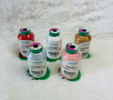 Load image into Gallery viewer, ISACORD THREAD KIT for Gingerbread Village Freestanding Bridge CHOOSE FULL KIT OR THREADS A LA CARTE.  USE THE DROP DOWN TO MAKE YOUR SELECTION.