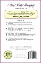 Load image into Gallery viewer, Janine Babich Design Bless Wall Hanging JBDBLESS