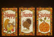 Load image into Gallery viewer, Happy Thanks Giving Table Top Display Embroidery Design by Janine Babich JBDHTG