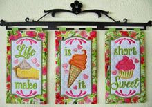 Load image into Gallery viewer, Janine Babich Life is Short, Make it Sweet Table Top Display # JBDLIFE