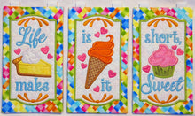 Load image into Gallery viewer, Janine Babich Life is Short, Make it Sweet Table Top Display # JBDLIFE