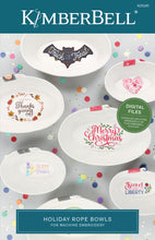 Load image into Gallery viewer, Kimberbell KD5145 Holiday Rope Bowls PAMPHLET with DOWNLOAD CODE or JUST DOWNLOAD CODE