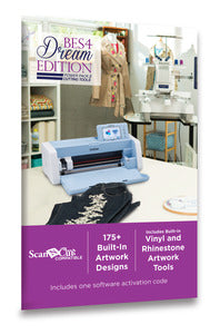 Brother SABES4UG2 BES4 Power Pack 2 Software Upgrade Add On Embroidery Lettering & Monogram Cutting Tools