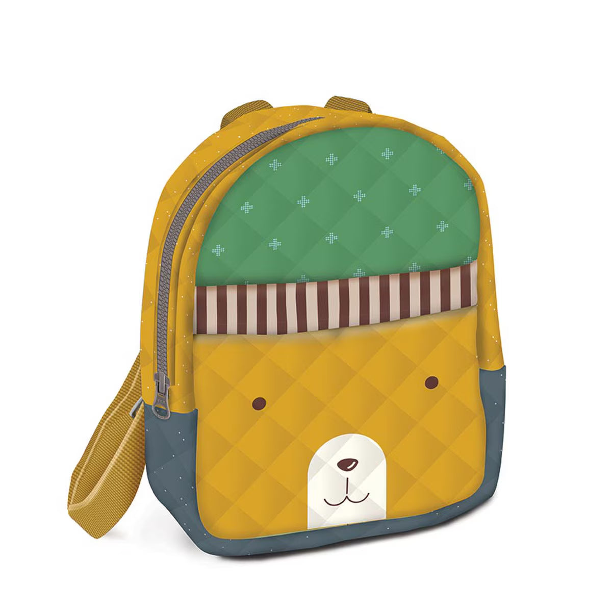 PREORDER AVAILABLE JAN 2027 Ashmere Pip and Bear Backpack Panel P18900-PANEL