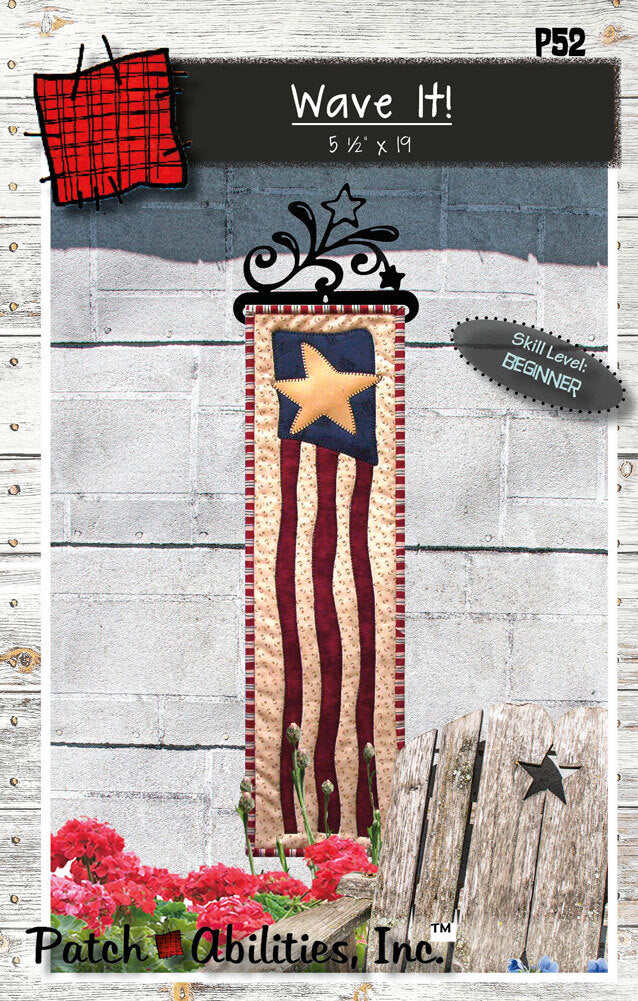 Patch Abilities Inc. Wave It Hanging Pattern P52