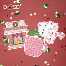 Load image into Gallery viewer, FREE Sew Along: OESD Merry Moments Gift Card Holder Class With Karen Bohl- NO NEED TO ADD TO CART, JUST CLICK THE VIDEO IN THE DESCRIPTION