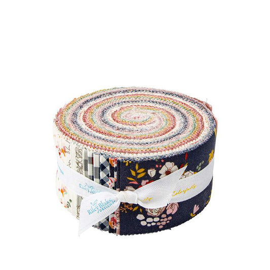 Riley Blake Bloomberry by Minki Kim 2.5" Jelly Roll RP-14600-40