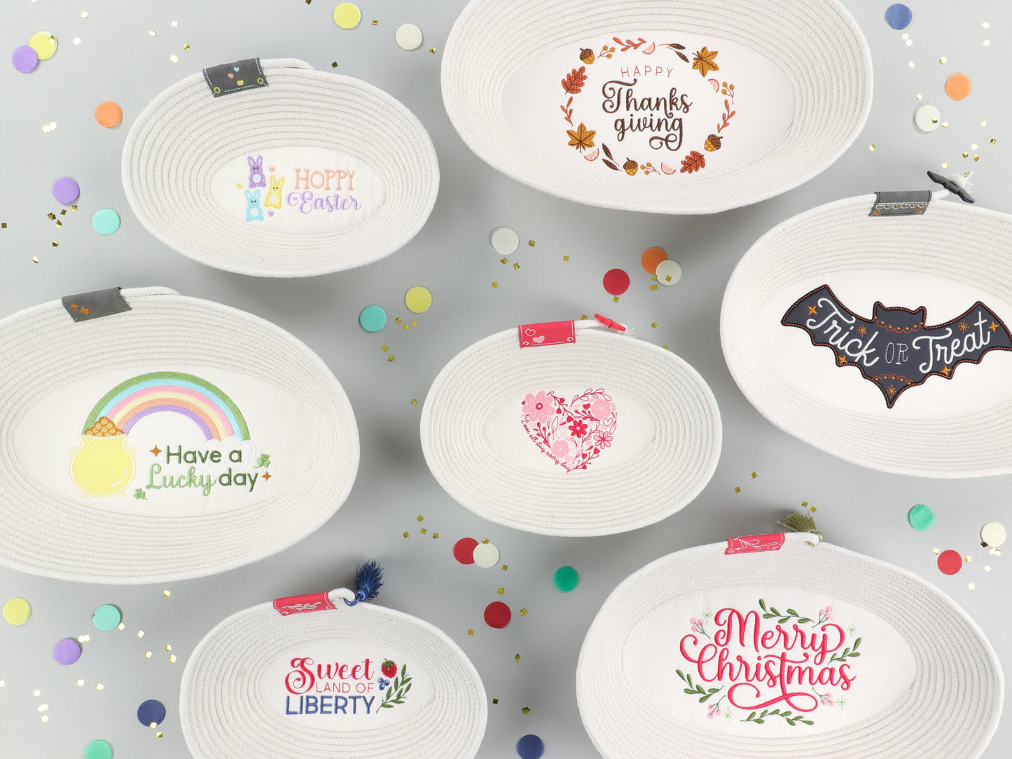 Kimberbell KD5145 Holiday Rope Bowls PAMPHLET with DOWNLOAD CODE or JUST DOWNLOAD CODE