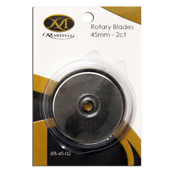 Martelli Rotary Blades 45mm 2 Count Replacment Blades RB-45-02