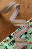 Sassafras Lane Zipper Tape Light Brown 017P