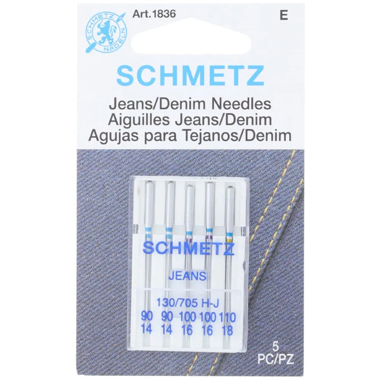 Denim/Jeans Needles, Schmetz (5pk)