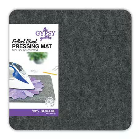 The Gypsy Quilter Wool Pressing Mat 13-1/2in Square # TGQWM135