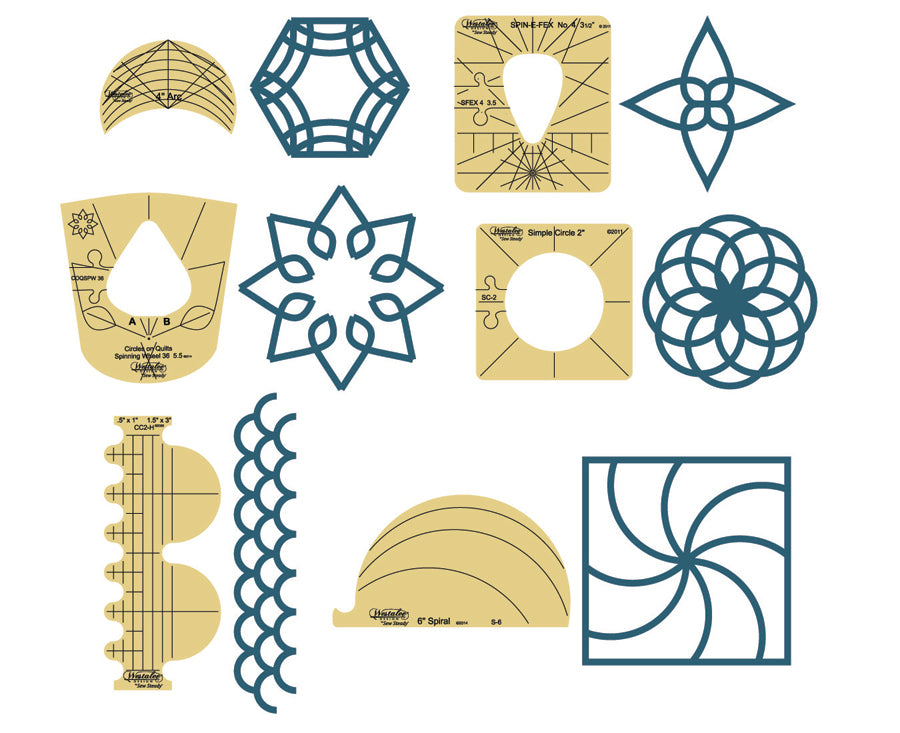 Westalee Design Template Sample Sets