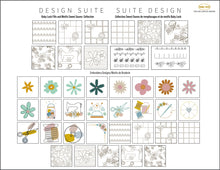 Load image into Gallery viewer, Design Suite Fills and Motifs Sweet Seams Collection SKU:BLA-IQFM-SS