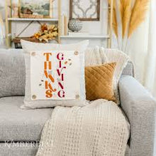 Load image into Gallery viewer, Kimberbell Save The Date Pillow: Thanksgiving FREE Youtube  Sew Along. NO NEED TO ADD TO CART, CLICK VIDEO IN DESCRIPTION