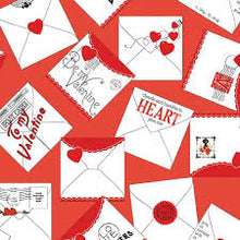 Load image into Gallery viewer, Riley Blake "All My Heart" Valentines Fabric by the yard