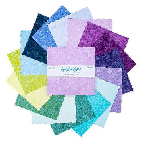 Riley Blake Hand Dyes Misty Meadows 10" Stacker 10-21005-42 BACK IN STOCK IN NOVEMBER 2026