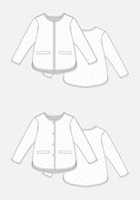 Load image into Gallery viewer, PREORDER: Tamarack Jacket Using Field of Seams Bittersweet Fabric