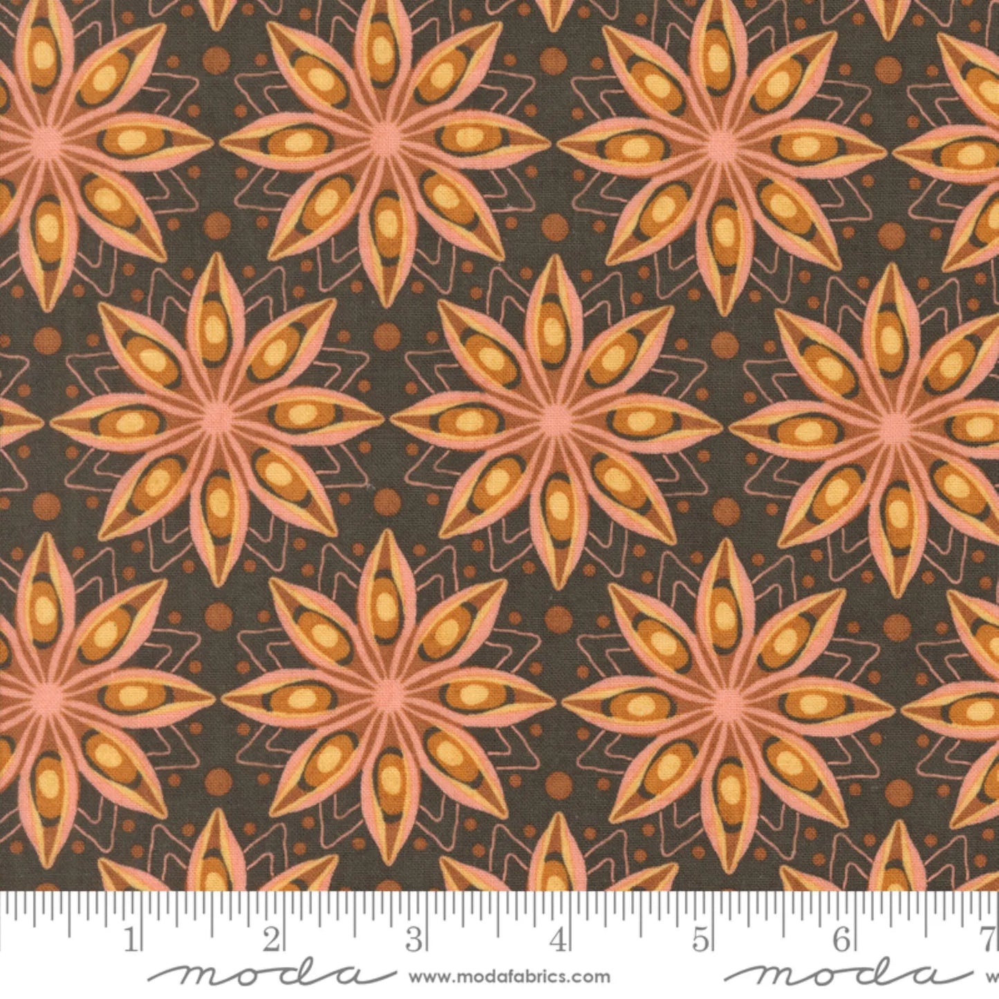 Moda Acorn Hollow Fabric Collection Sold by the Yard