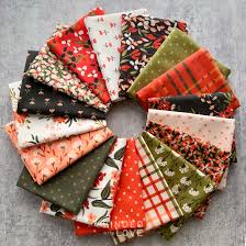 Cloud 9 Fabrics Crimson and Evergreen 10" Stacker 600478